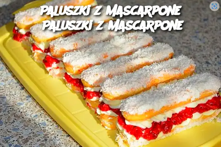 Paluszki z Mascarpone – Delikatna i Pyszna Przekąska