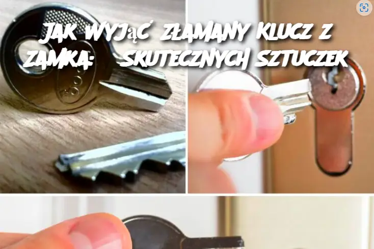 Jak Wyjąć Złamany Klucz z Zamka: 5 Skutecznych Sztuczek