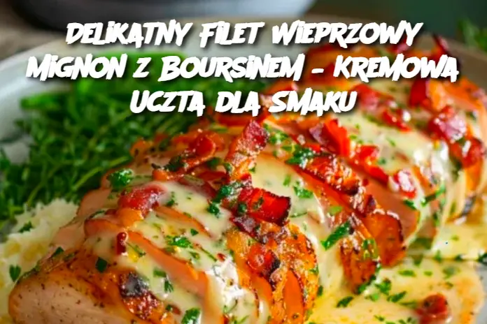 Delikatny Filet Wieprzowy Mignon z Boursinem – Kremowa Uczta dla Smaku