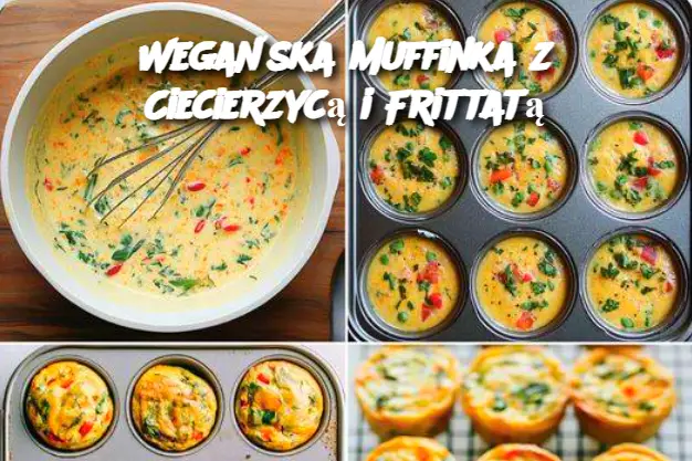 Wegańska Muffinka z Ciecierzycą i Frittatą