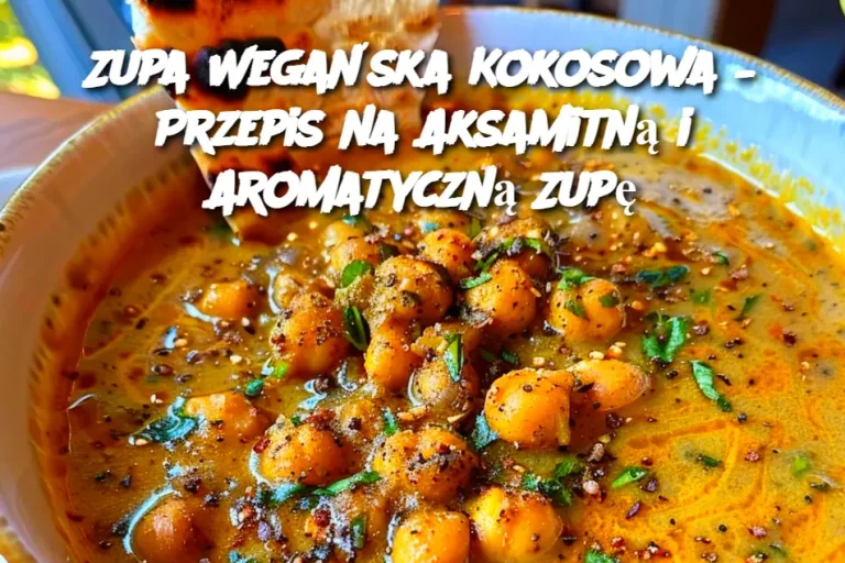 Zupa Wegańska Kokosowa – Przepis na Aksamitną i Aromatyczną Zupę