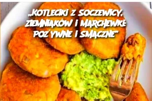 „Kotleciki z Soczewicy, Ziemniaków i Marchewki: Pożywne i Smaczne”