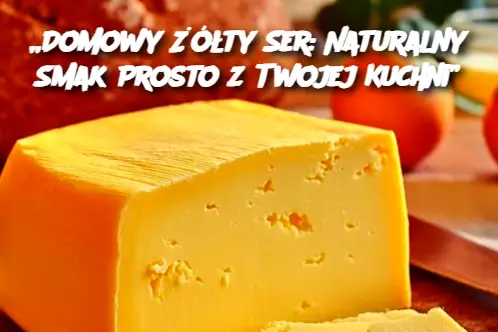 „Domowy Żółty Ser: Naturalny Smak Prosto z Twojej Kuchni”