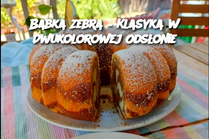 Babka Zebra – Klasyka w Dwukolorowej Odsłonie