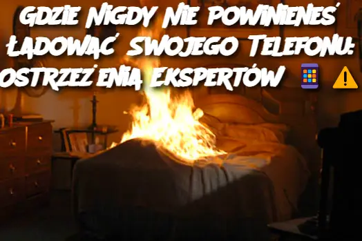 Gdzie Nigdy Nie Powinieneś Ładować Swojego Telefonu: Ostrzeżenia Ekspertów