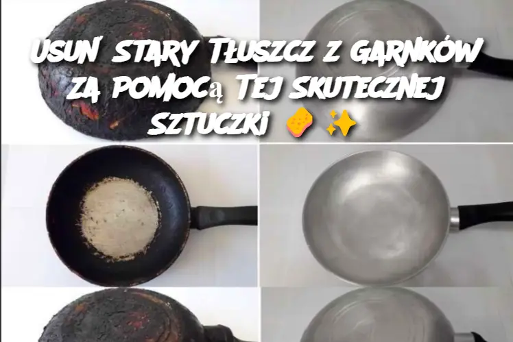 Usuń Stary Tłuszcz z Garnków Za Pomocą Tej Skutecznej Sztuczki