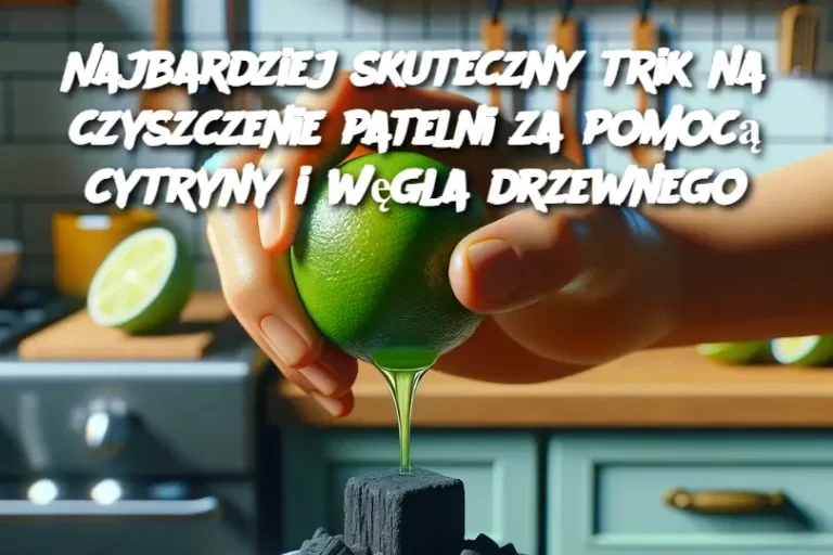 Najbardziej skuteczny trik na czyszczenie patelni za pomocą cytryny i węgla drzewnego