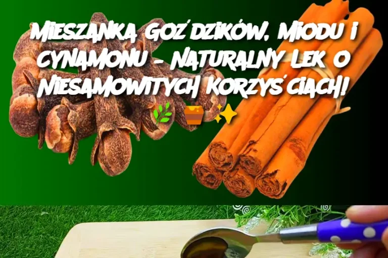 Mieszanka Goździków, Miodu i Cynamonu – Naturalny Lek o Niesamowitych Korzyściach!