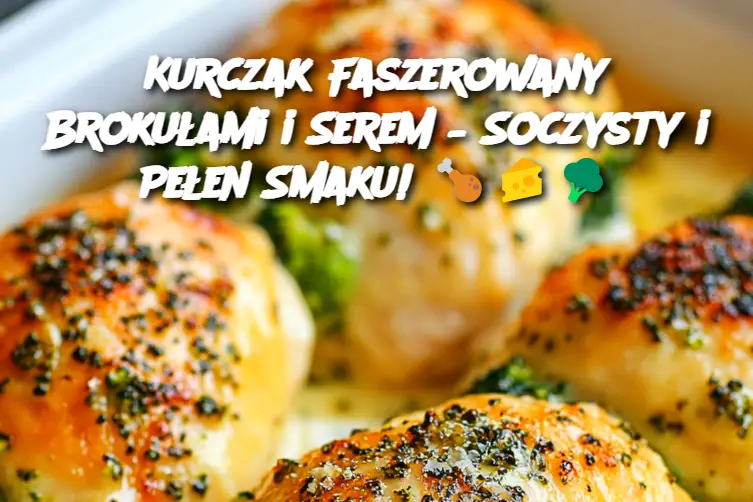 Kurczak Faszerowany Brokułami i Serem – Soczysty i Pełen Smaku!