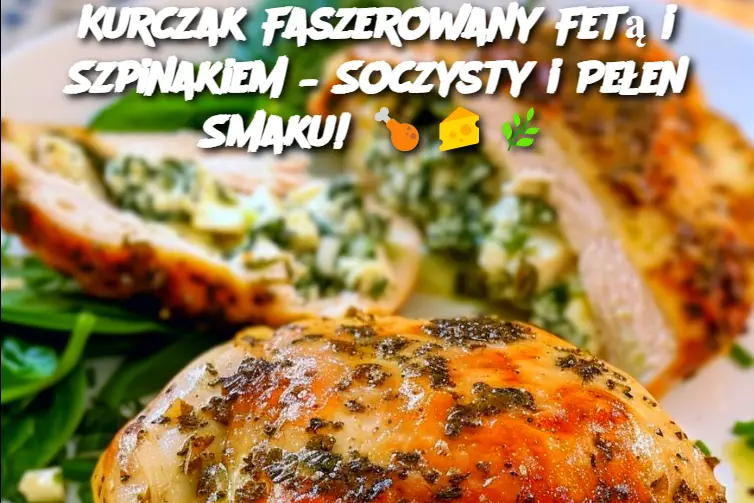 Kurczak Faszerowany Fetą i Szpinakiem – Soczysty i Pełen Smaku!