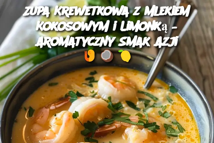 Zupa Krewetkowa z Mlekiem Kokosowym i Limonką – Aromatyczny Smak Azji