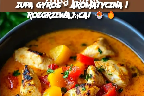 Zupa Gyros – Aromatyczna i Rozgrzewająca!