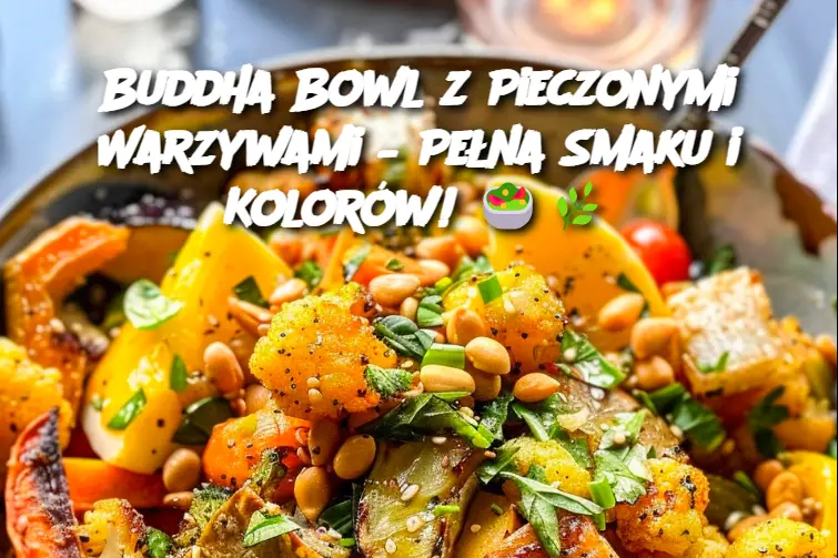 Buddha Bowl z Pieczonymi Warzywami – Pełna Smaku i Kolorów!