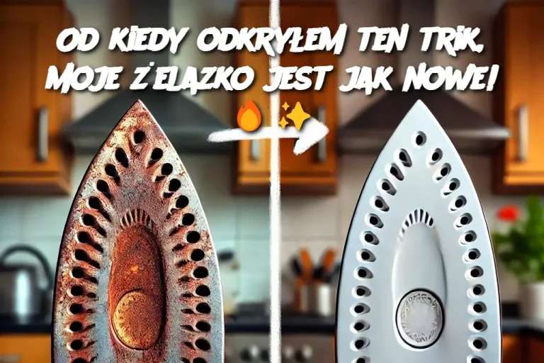 Od kiedy odkryłem ten trik, moje żelazko jest jak nowe!