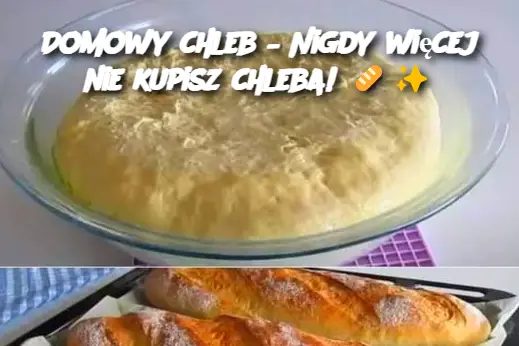 Domowy chleb – Nigdy więcej nie kupisz chleba!