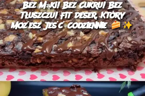 Bez Mąki! Bez Cukru! Bez Tłuszczu! Fit Deser, Który Możesz Jeść Codziennie