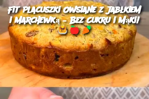 Fit Placuszki Owsiane z Jabłkiem i Marchewką – Bez Cukru i Mąki!