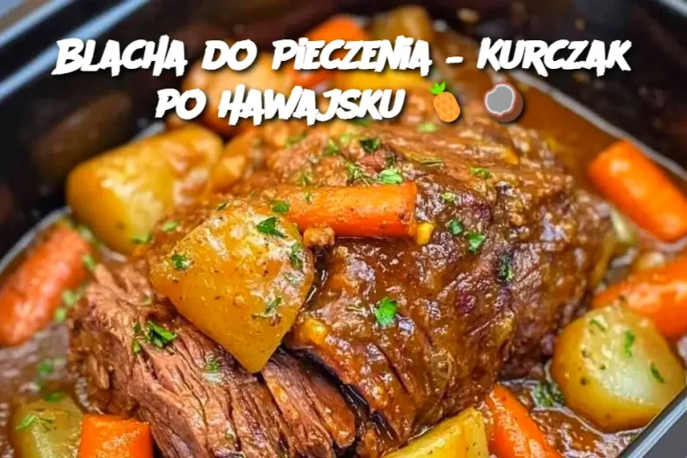 Blacha do Pieczenia – Kurczak po Hawajsku