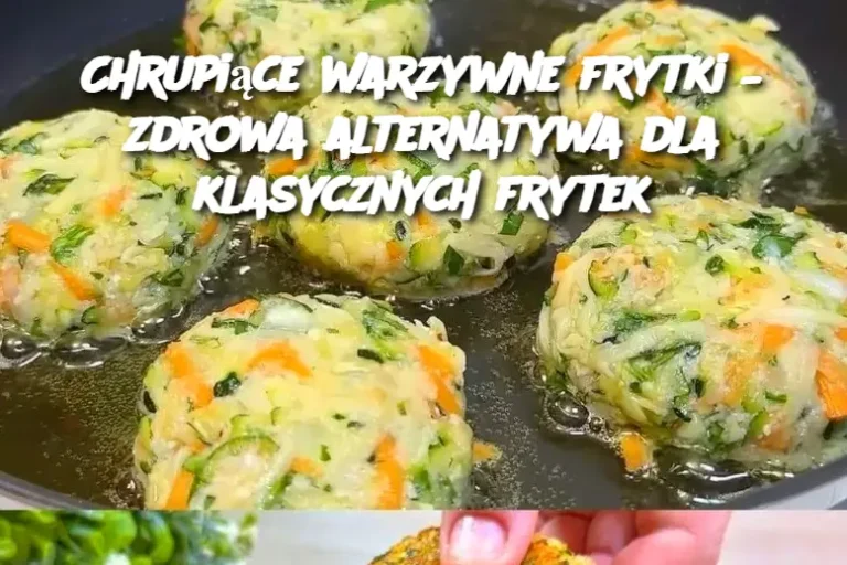 Chrupiące warzywne frytki – zdrowa alternatywa dla klasycznych frytek