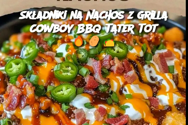 Składniki na Nachos z Grilla Cowboy BBQ Tater Tot