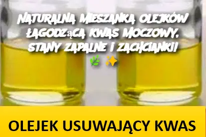 Naturalna mieszanka olejków łagodząca kwas moczowy, stany zapalne i zachcianki!