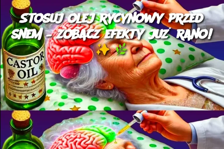 Stosuj olej rycynowy przed snem – zobacz efekty już rano!