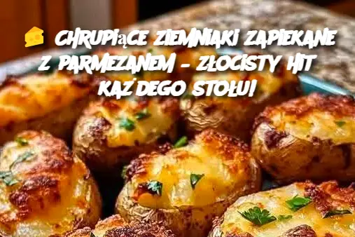 Chrupiące ziemniaki zapiekane z parmezanem – złocisty hit każdego stołu!