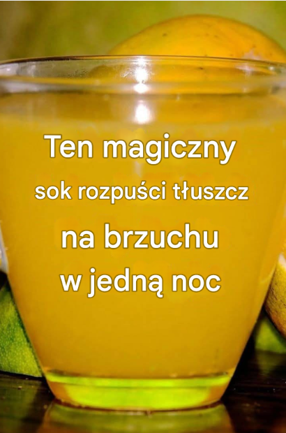 Sok Metaboliczny: Naturalny sposób na pożegnanie tłuszczu z brzucha i wzdęć