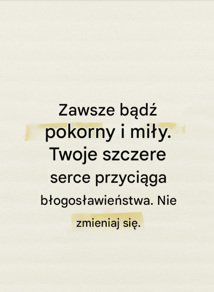 Przepis na autentyczne życie: Pokora i dobroć jako składniki codziennego szczęścia