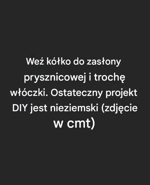 „Zrób to sam: Stylowy wiszący organizer z kółka prysznicowego i włóczki – nie uwierzysz, jak pięknie wygląda!”