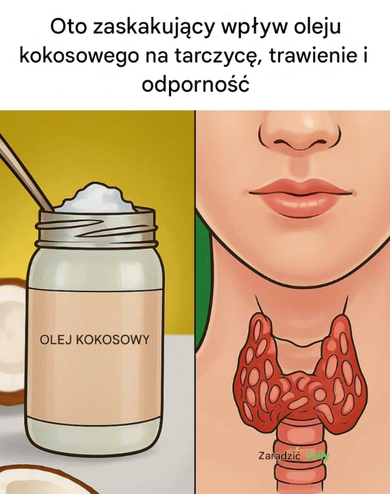 Naturalne wsparcie dla tarczycy i odporności: Eliksir z olejem kokosowym, który działa od środka
