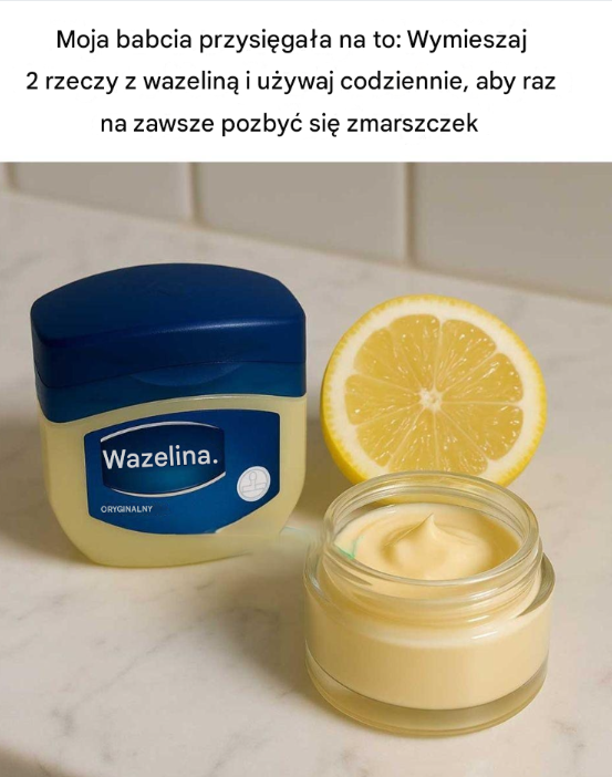 Tytuł: Sekret babci na zmarszczki: Jak wazelina może zmienić Twoją skórę na zawsze