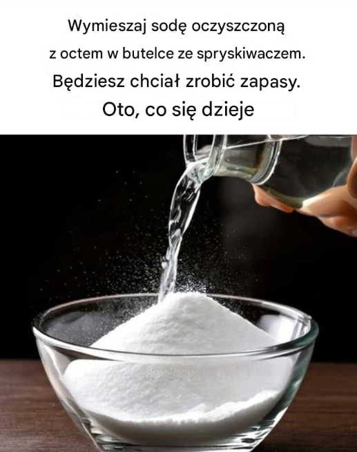 Tytuł: Czystość bez chemii: Jak soda oczyszczona i ocet w butelce ze spryskiwaczem zmieniają Twoje sprzątanie