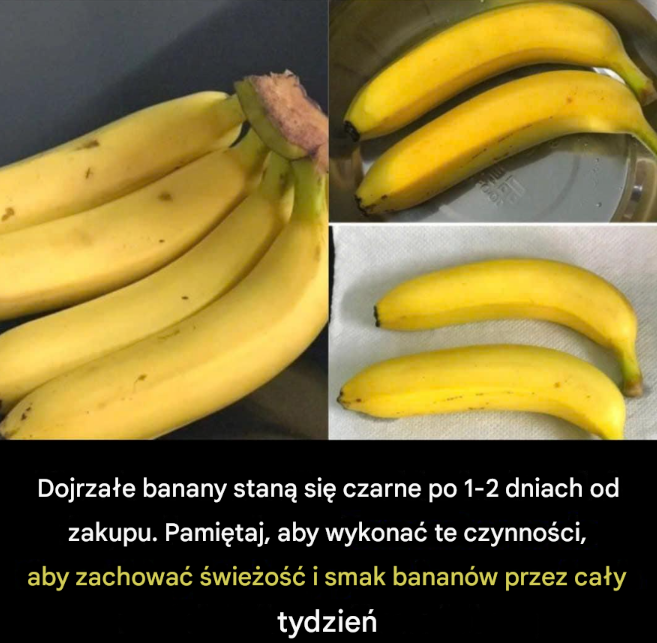 „Jak przedłużyć świeżość bananów: Sprawdzone triki, by nie czerniały po dwóch dniach”