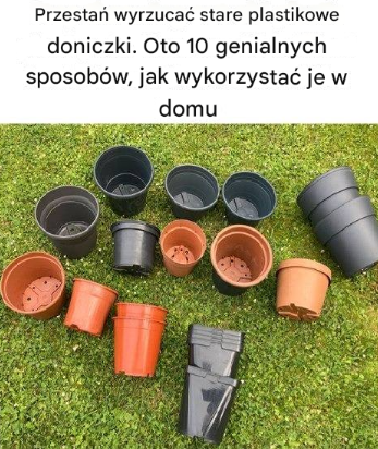 „Drugie życie plastikowej doniczki: 10 zaskakujących zastosowań, o których nie miałeś pojęcia”