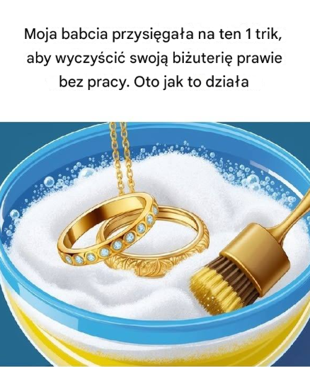 Sekret lśniącej biżuterii mojej babci: Jeden składnik, zero szorowania