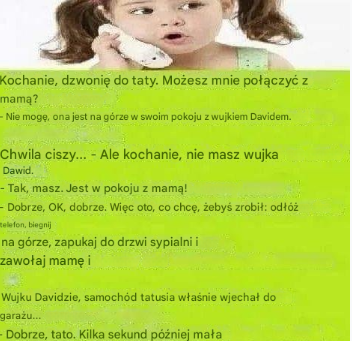 Dowcip dnia: Mama i wujek David