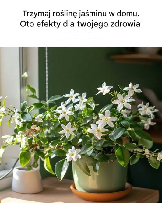Trzymaj roślinę jaśminu w domu. Oto efekty dla twojego zdrowia