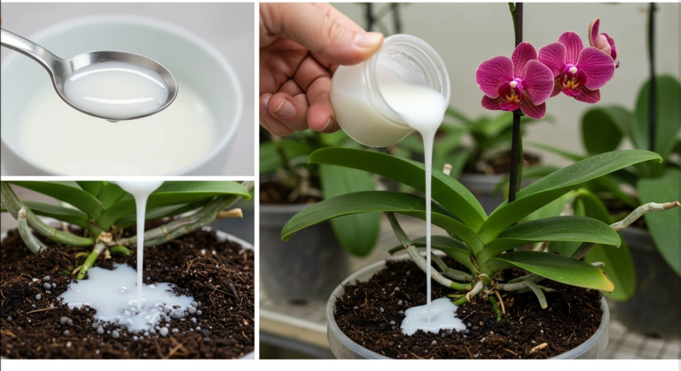 Daję tylko 1 łyżkę! Nagle cały ogród orchidei cudownie wyrósł – ten trik działa naprawdę