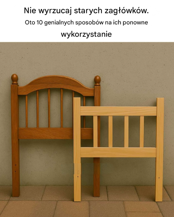 Nie wyrzucaj starych zagłówków. Oto 10 genialnych sposobów na ich ponowne wykorzystanie