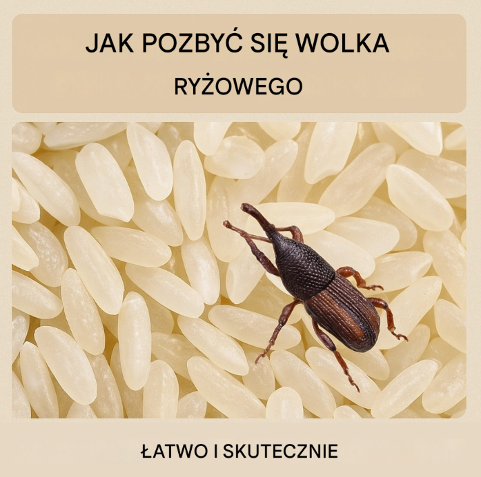 Pozbądź się ryjkowców ryżowych w domu – nie musisz wydawać pieniędzy na produkty z supermarketu