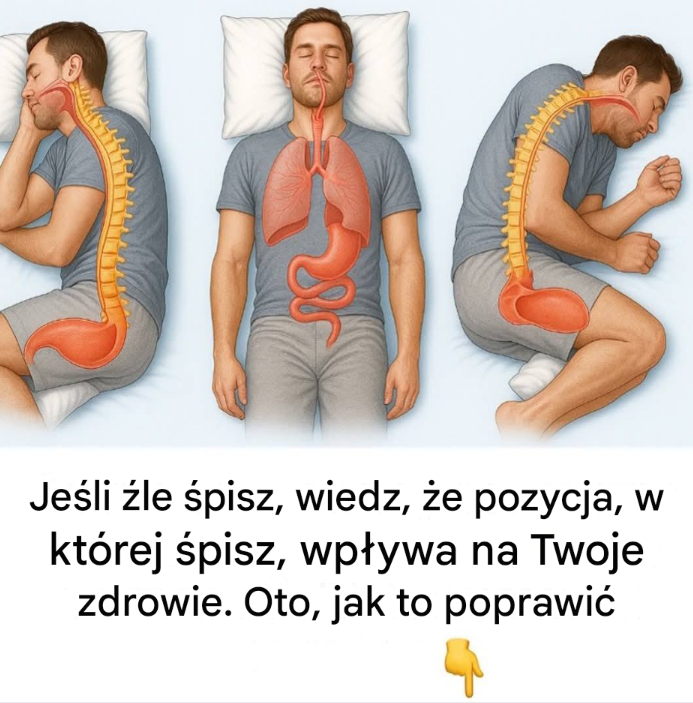 Jeśli źle śpisz, wiedz, że pozycja, w której śpisz, wpływa na Twoje zdrowie. Oto, jak to poprawić