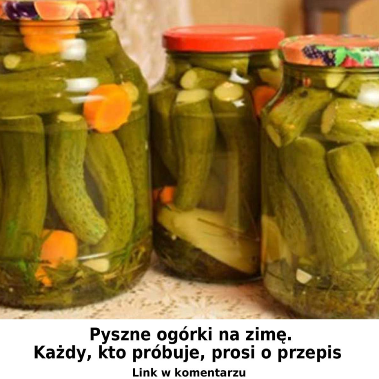 Pyszne ogórki na zimę. Każdy, kto próbuje, prosi o przepis