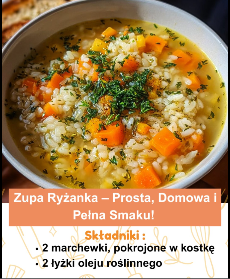 Zupa Ryżanka – Prosta, Domowa i Pełna Smaku